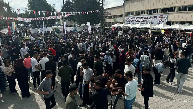 FÜ'de '50. Yıl Bilim ve Öğrenci Festivali'  sona erdi