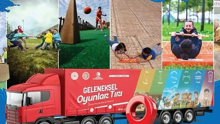 Geleneksel Oyunlar Tırı Malatya'da çocuklarla buluşacak