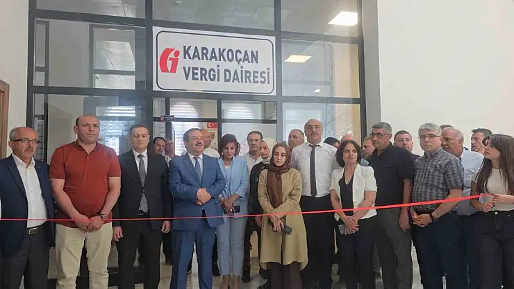 Karakoçan'da Vergi Dairesi açılışı yapıldı