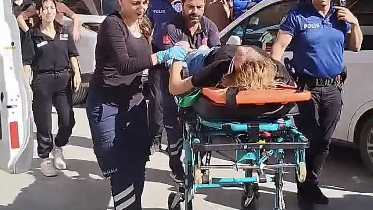 Koşarak kafenin birinci katından atlayan kadın ağır yaralandı