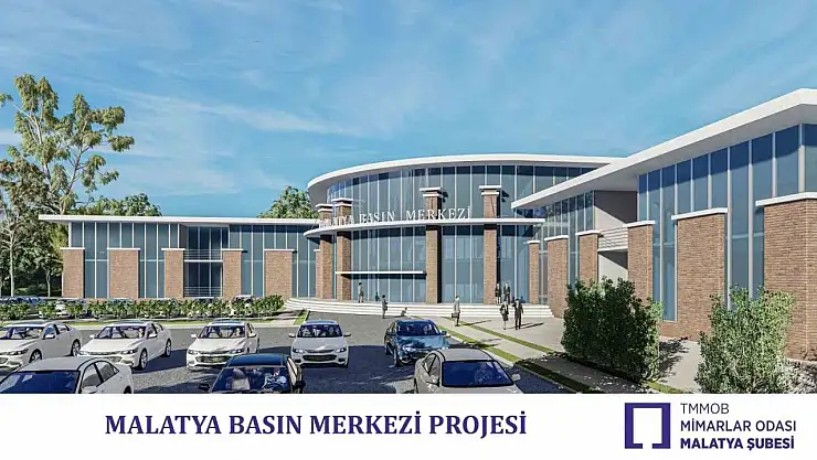 Malatya Basın Merkezi Projesi dosyası Başkan Sami Er'e sunuldu