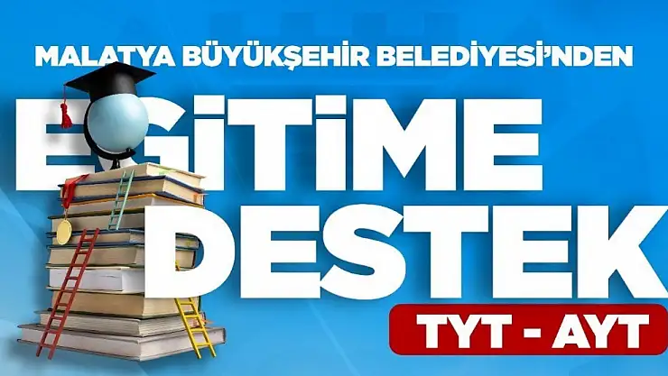 Malatya Büyükşehir Belediyesi'nden öğrenci ve ailelerine destek