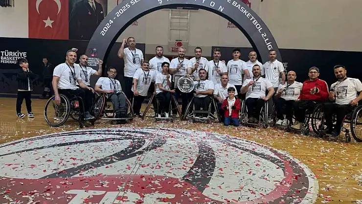 Malatya Büyükşehir Belediyesi Spor Kulübü Tekerlekli Basketbol Takımı 1. Lige yükseldi