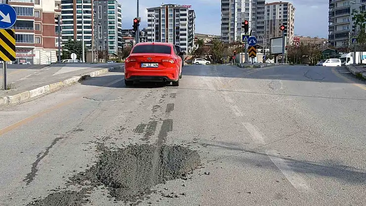 Malatya'da beton mikserleri tehlike saçıyor