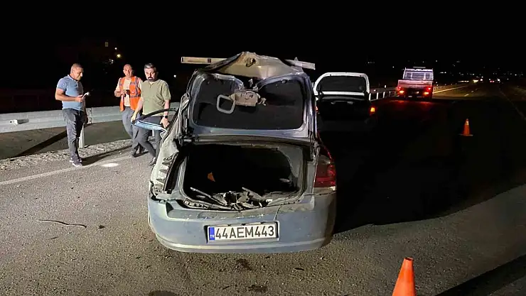 Malatya'da iki ayrı kaza: 6 yaralı