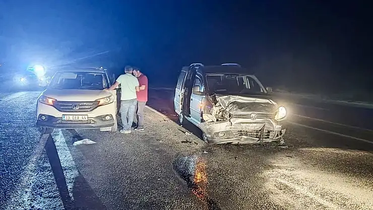 Malatya'da iki otomobil çarpıştı: 4 yaralı