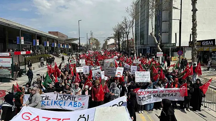 Malatya'da İsrail'in Gazze saldırıları protesto edildi