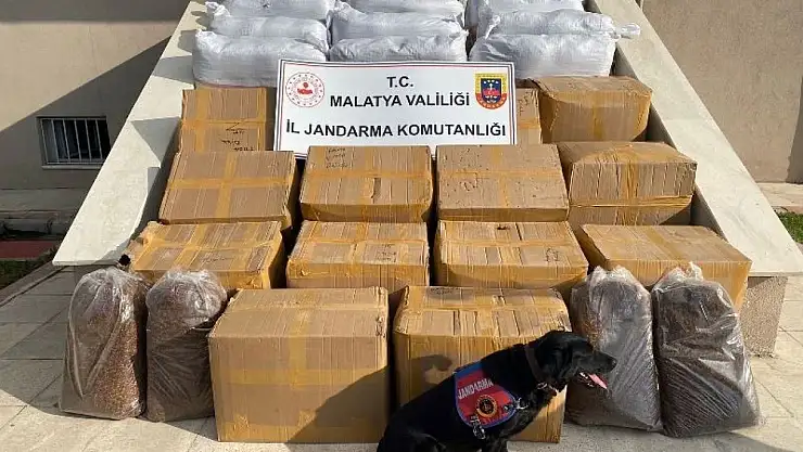 Malatya'da jandarmadan uyuşturucu ve kaçakçılık operasyonu