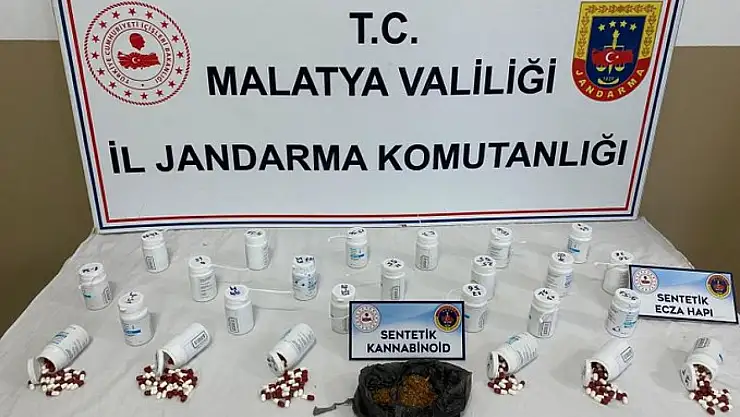 Malatya'da jandarmadan uyuşturucu operasyonu