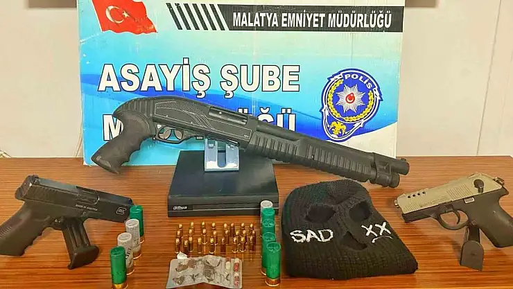 Malatya'da kar maskeli gasp ve yaralamaya 4 gözaltı