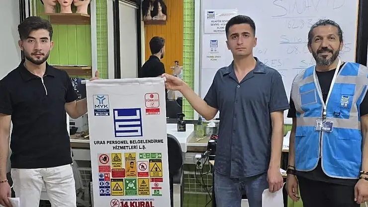 Malatya'da Mesleki Yeterlilik Sınavı başarıyla gerçekleştirildi