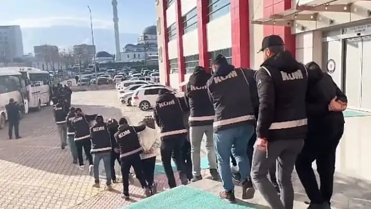 Malatya'da organize suç örgütüne ikinci dalga operasyon: 3 tutuklama