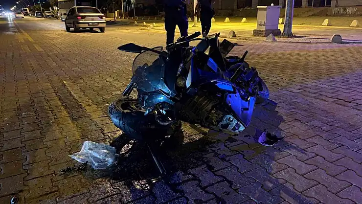 Malatya'da otomobil ile motosiklet çarpıştı: 1 yaralı