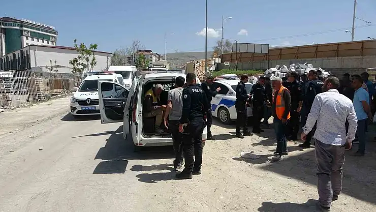 Malatya'da şantiye işçileri arasında taşlı sopalı kavga: 3 yaralı