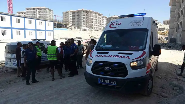 Malatya'da şantiye işçileri arasında taşlı sopalı kavga: 5 yaralı