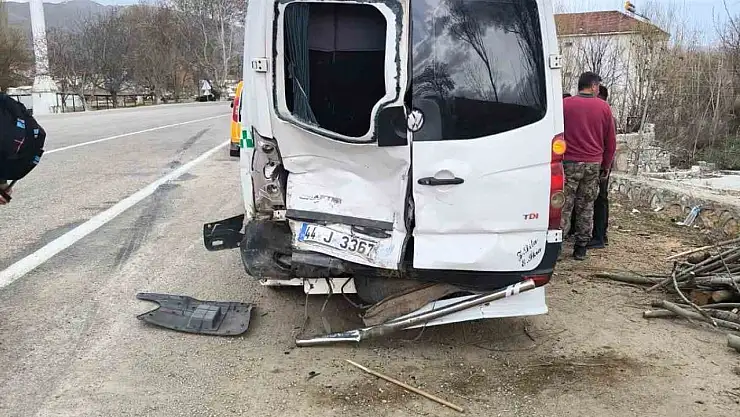 Malatya'da trafik kazası: 3 yaralı