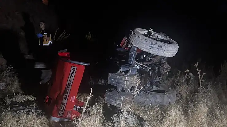 Malatya'da traktör kazası: 1 ölü