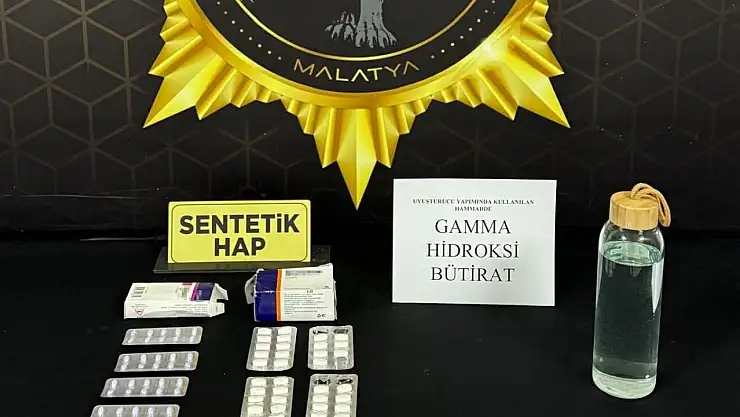 Malatya'da uyuşturucu operasyonu