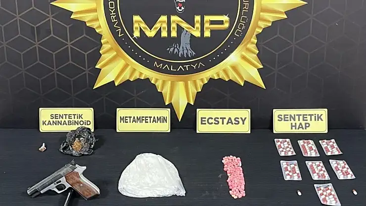 Malatya'da uyuşturucu operasyonu: 4 gözaltı