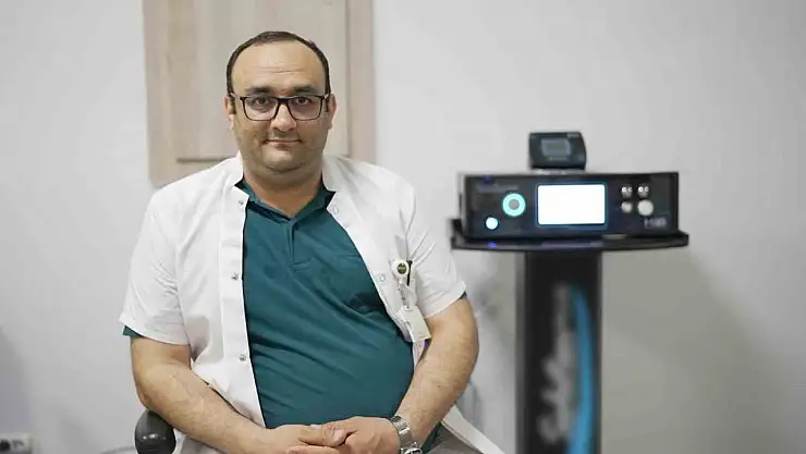 Malatya Eğitim ve Araştırma Hastanesi'nde ozon tedavisi başladı