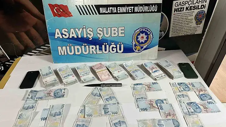 Malatya polisi 240 saat kamera kaydını izledi, 3 gasp şüphelisini yakaladı