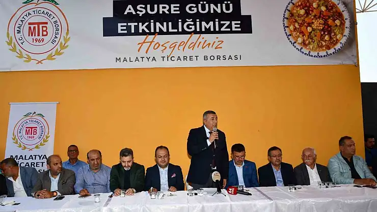 Malatya Ticaret Borsası'ndan aşure etkinliği