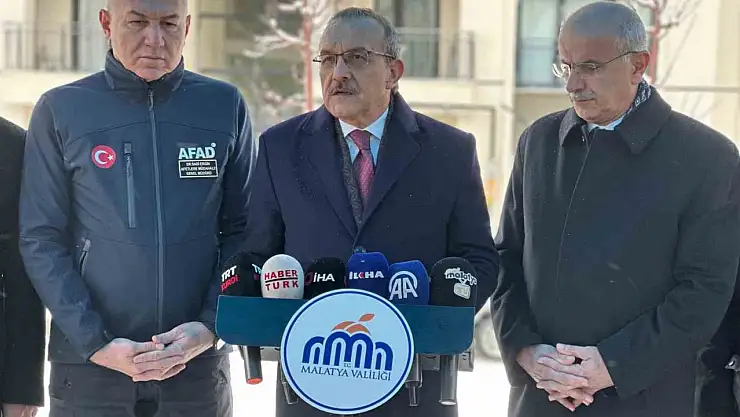 Malatya Valisi Seddar Yavuz: 'Depremin yaralarını hep birlikte saracağız'