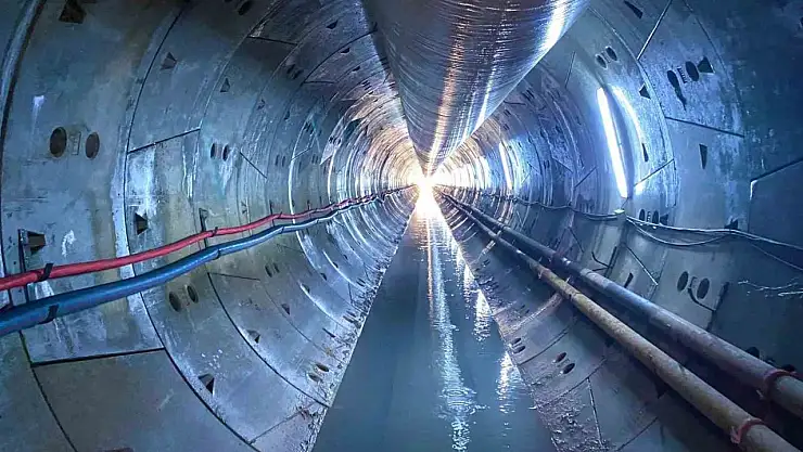 Malatya Yoncalı Sulaması İsale Tüneli inşaatında son aşamaya gelindi