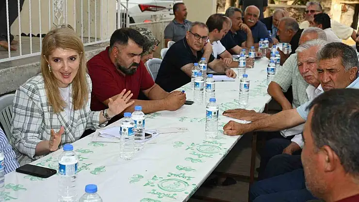 Milletvekili Ölmeztoprak, Kale ve Hekimhan'da sulama suyu toplantıları gerçekleştirdi