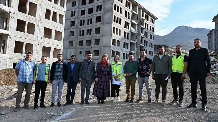 Milletvekili Ölmeztoprak, TOKİ konutlarını inceledi