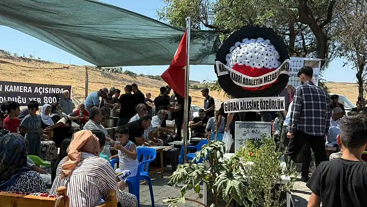 Narin'in mezarının başında Mevlid-i Şerif okutuldu