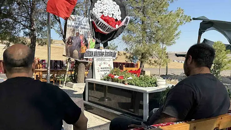 Narin'in ölüm yıl dönümünün ardından mezarında sadece babası kaldı