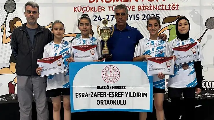 Okul sporlarının parlayan yıldızı Elazığ