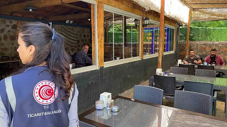 Ovacık'ta esnafa fiyat denetimi