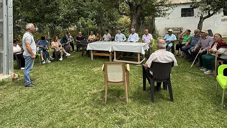 Pülümür Kaymakamı Çolak, köy ziyaretlerini sürdürüyor