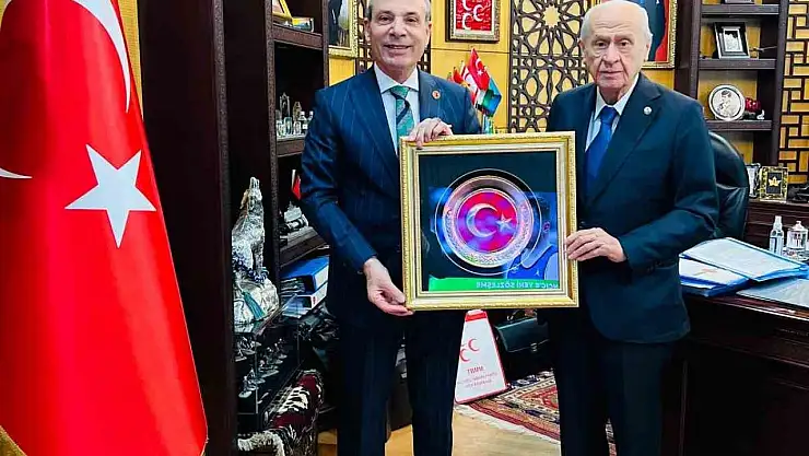 Şehit ve gazi yakınları Devlet Bahçeli ile görüştü