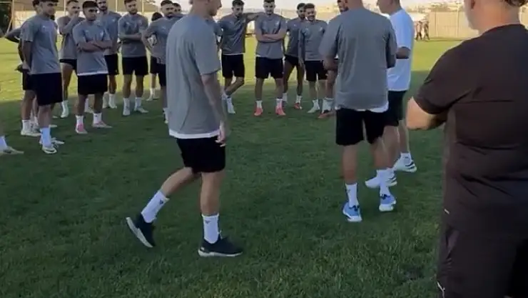 Süleyman Özdamar ve Hakan Yavuz, Elazığspor'da ilk antrenmanına çıktı