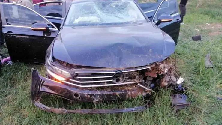 Sürücüsünün kontrolünden çıkan otomobil takla attı: 4 yaralı