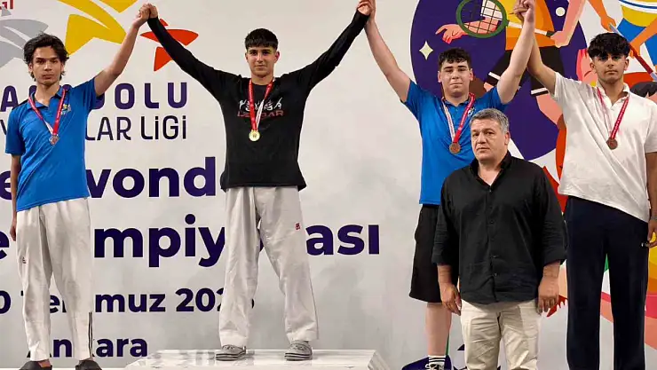 Taekwondo'da Elazığ sporcuları Türkiye 3'üncüsü oldu