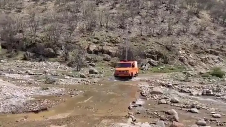 Tunceli'de arazide 3 gün mahsur kalan şahıs kurtarıldı