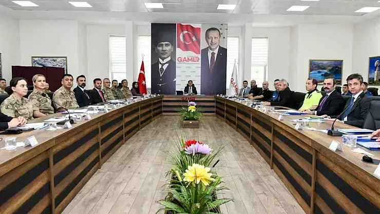 Tunceli'de asayiş ve güvenlik toplantısı