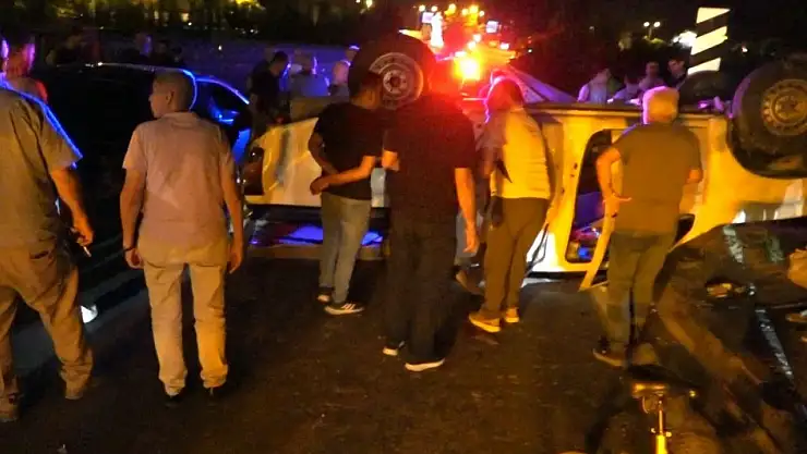 Tunceli'de iki otomobil kafa kafaya çarpıştı: 1 yaralı