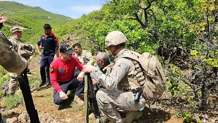 Tunceli'de kaybolan yaşlı adam jandarma tarafından bulundu