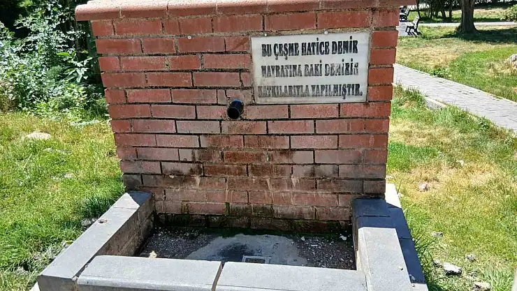 Tunceli'de yoğun bakteri tespit edilen çeşme kapatıldı