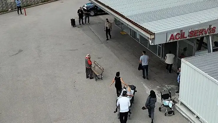 Tunceli Devlet Hastanesinde yangın paniği: Hastalar tahliye edildi