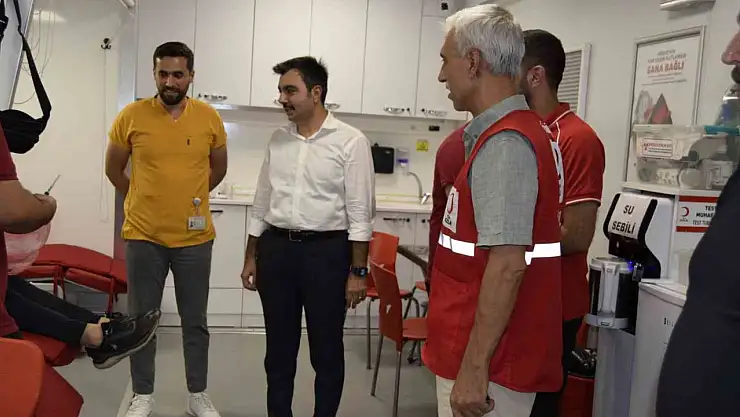 Türk Kızılayı Dicle ilçesinde kan bağışı kampanyası düzenledi