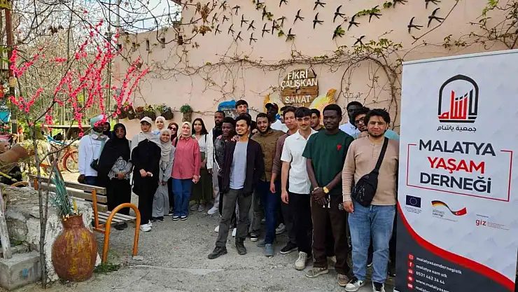 Uluslararası öğrenciler Darende'de Türk kültürünü keşfetti