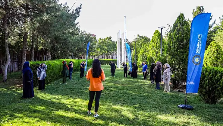 Vatandaşlara sabah sporları etkinliği