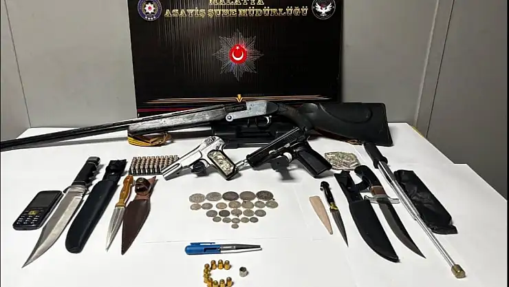 Yakalanan cinayet zanlısının ikametinden cephanelik çıktı