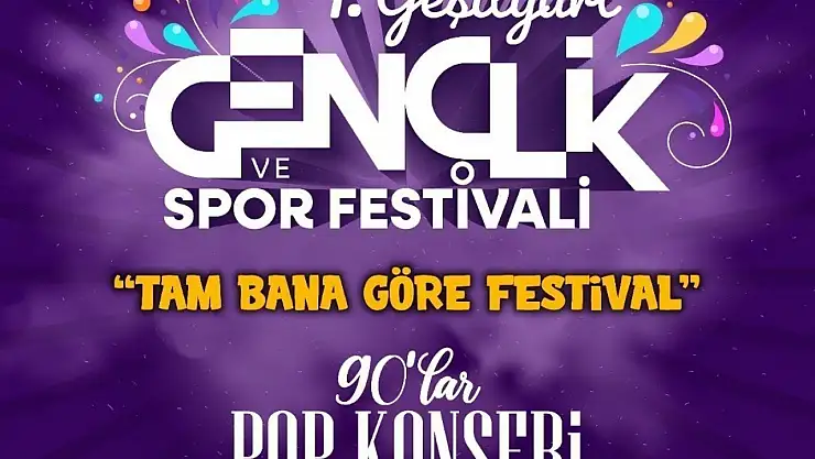 Yeşilyurt Gençlik ve Spor Festivali başlıyor